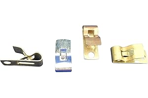 Ajax Scientific Brass Fahnstock Clip (Pack of 12)