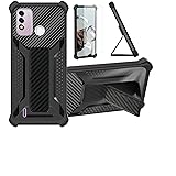 Aroepurt Case for Itel P37 Phone Case Stand Cover