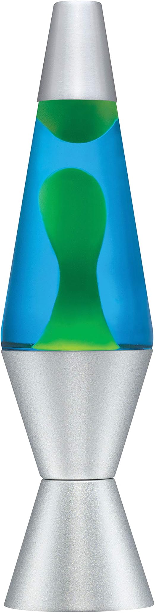 Lava Lamp Classic, 17inch, Aluminum, Glass, 25 W, Yellow/Blue Amazon