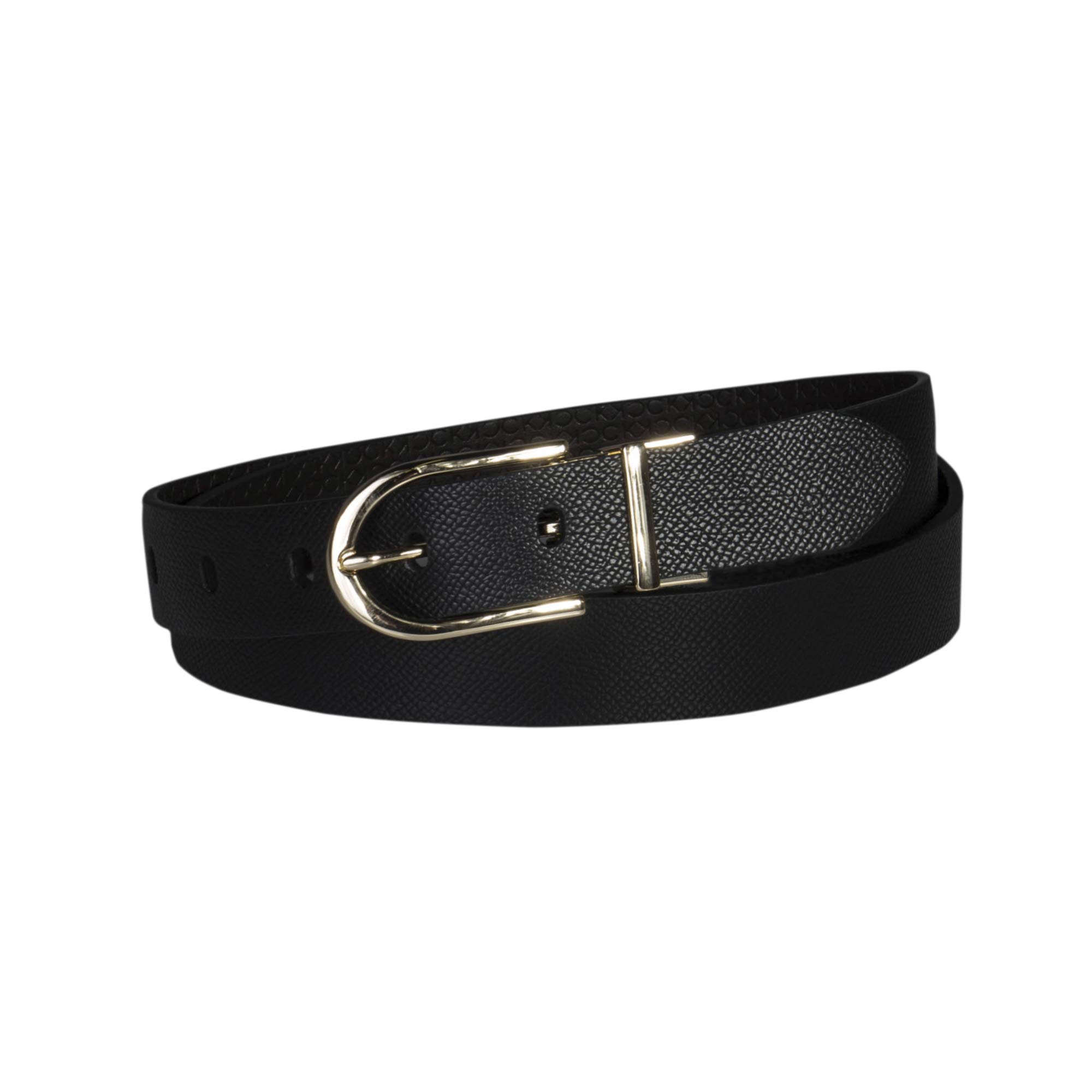 Calvin Klein Women’s Reversible Belt, Black/Brown Casual, 3X-Large
