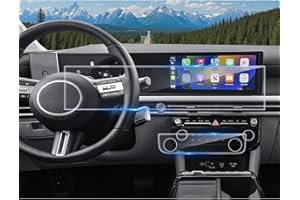 CDEFG 3Pcs for 2026 Hyundai Tucson Screen Protector, Tempered Glass 2025 2026 Tucson (SE, SEL, SEL Convenience, XRT, Limited)