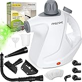 Multi-Surface Handheld Steam Cleaner with 11-Pieces Accessories, 15.2OZ All Natural Pressurized Steamer for Cleaning, Multipu