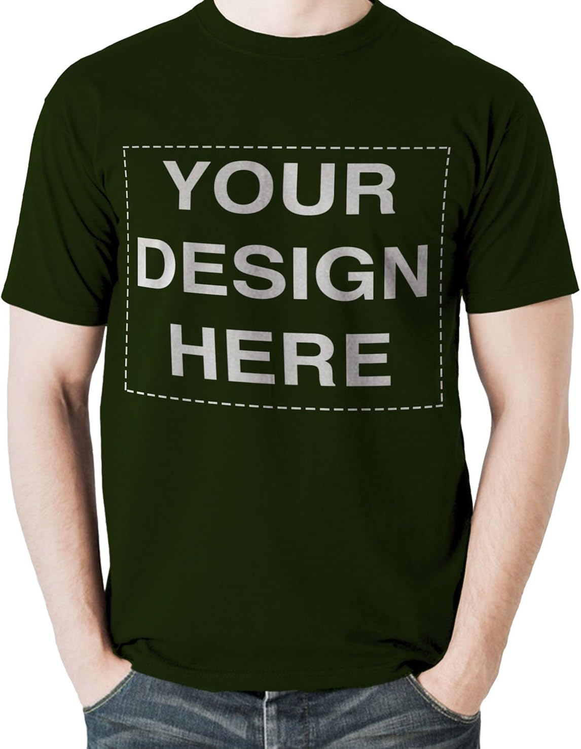 Custom T-Shirt Personalized Text or Image Design Shirt