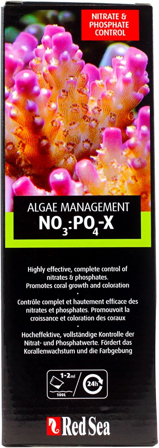 RED SEA FISH PHARM LTD. No3 Po4 - x Nitrate & Phosphate Reducer 1 Liter