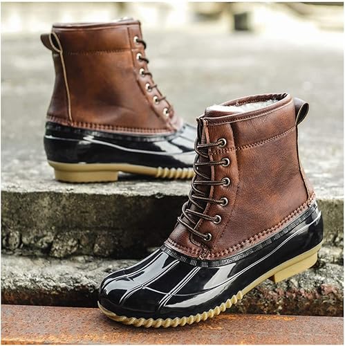 womens duck boots with zipper