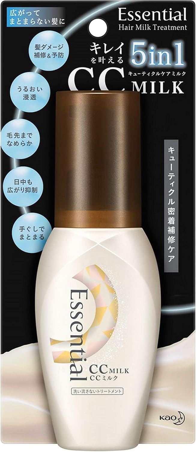 Amazon エッセンシャル Cc キューティクルケア ミルク 100ml ヘアトリートメント 洗い流さないタイプ エッセンシャル ヘア美容液 通販