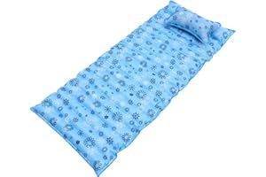 Alipis Waterbed Mattress Cooling Water Bed Pad for Summer Use Foldable Odorless Water Mattress 74.80X29.52X0.19In Suitable fo