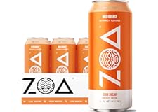 ZOA Zero Sugar Energy Drinks - Healthy Energy Formula with Vitamins, Electrolytes, Antioxidants, 210mg of Natural Caffeine - 