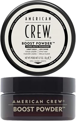 Boost Powder, Polvere Styling Volumizzante Uomo, Tenuta Leggera & Finish Opaco, Dona Corpo, Spessore e Volume ai Capelli, 10g