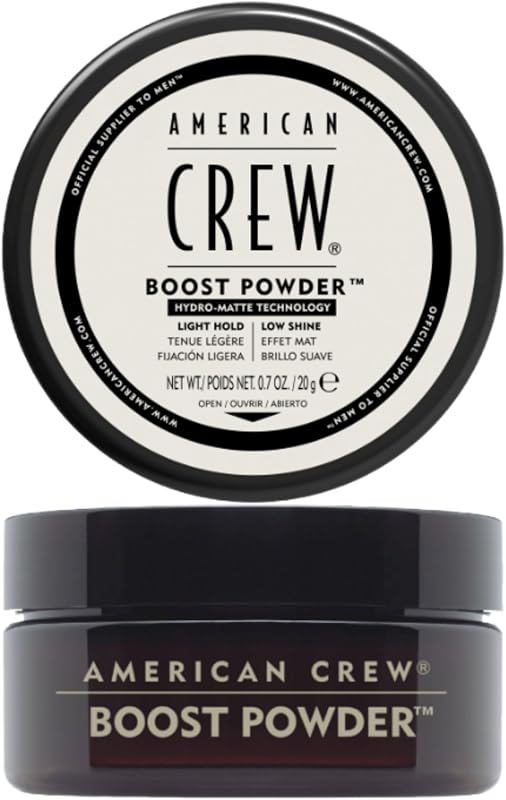 Boost Powder, Polvere Styling Volumizzante Uomo, Tenuta Leggera & Finish Opaco, Dona Corpo, Spessore e Volume ai Capelli, 10g