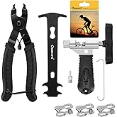 Oumers Bike Chain Repair Tools Set, Bicycle Chain Break Tool, Master Link Pliers, Bike Wear Checker Indicator Opener Closer R