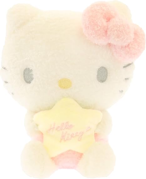Amazon Co Jp キティ ふわふわパステルボア蓄光むにゅぐるみs Kthings ホビー 通販