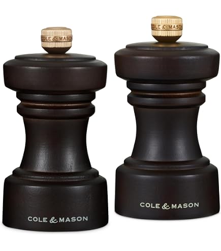 Amazon.com: Cole & Mason London Wooden Shaker Gift Set, 5
