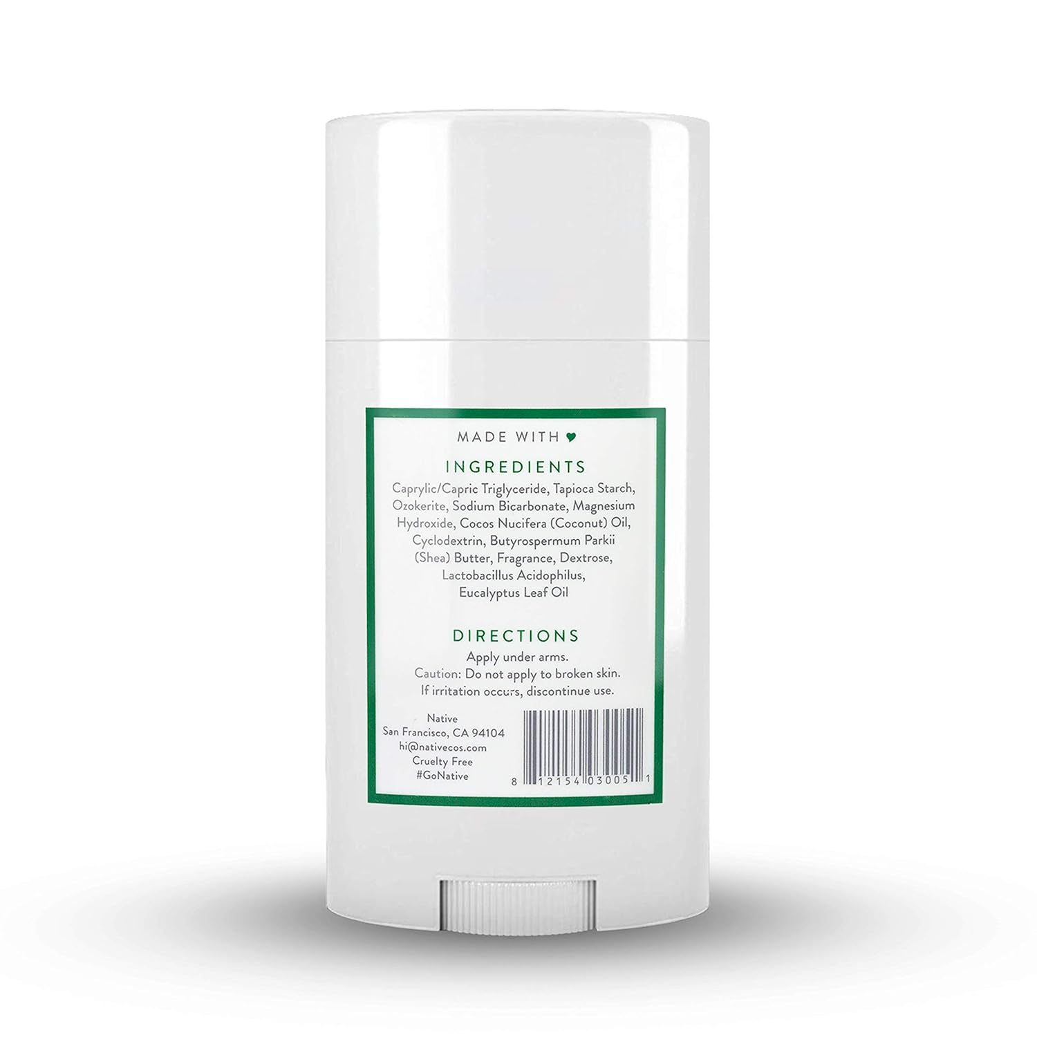 Native Deodorant - Natural Deodorant for Women and Men - Vegan, Gluten Free, Cruelty Free - Aluminum Free, Free of Parabens & Sulfates - Coconut & Vanilla : Beauty