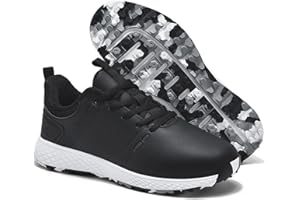 ULTIANT Golf Shoes Women Waterproof Spikeless Ladies Sport Sneakers Walking Shoes Size5-9.5