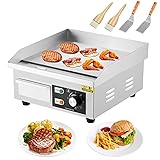 GarveeHome 14 In Commercial Electric Griddle,110V