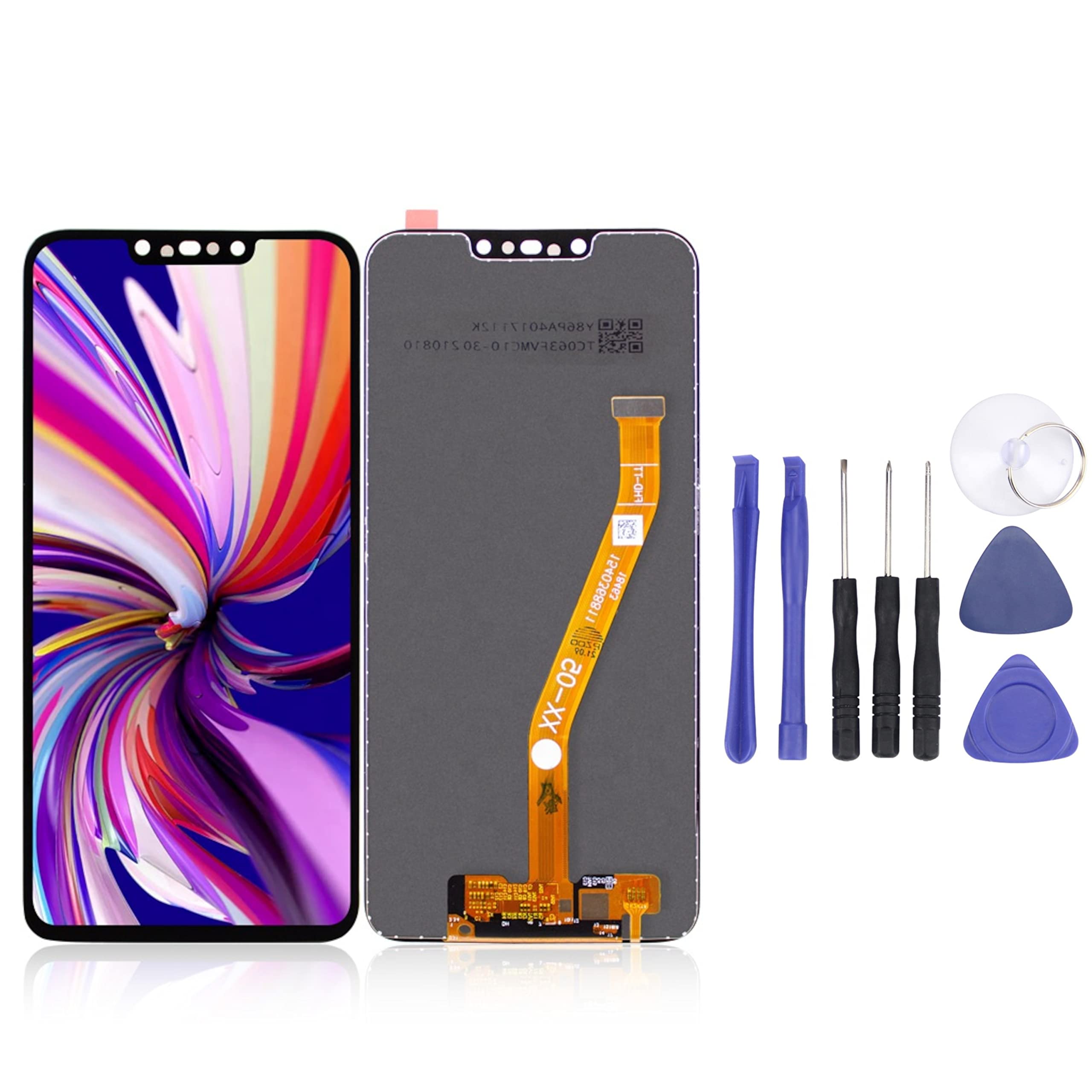 S&L Enterprise Replacement Screen for Huawei Nova 3i / P Smart Plus LCD Display Touch Screen Digitizer Full Assembly With Tool Kit