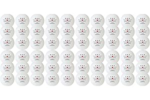 NIBIRU SPORT Ping Pong Balls -Premium 3 Star Table Tennis Balls for Training - Family Games - Lightweight, Durable, Outdoor Sports Accessories