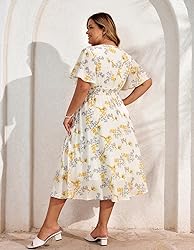 Hanna Nikole Women's Plus Size Summer Casual V Neck
