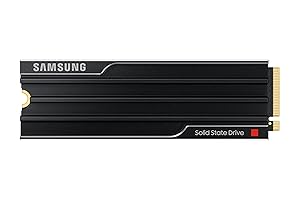 Samsung Memorie MZ-VAP2T0CW 9100 PRO SSD Interno con Dissipatore di Calore da 2TB, PCIe 5.0 x4, NVMe 2.0, SSD Progettato per Professionisti e Gamer, Compatibile con PC e Playstation 5
