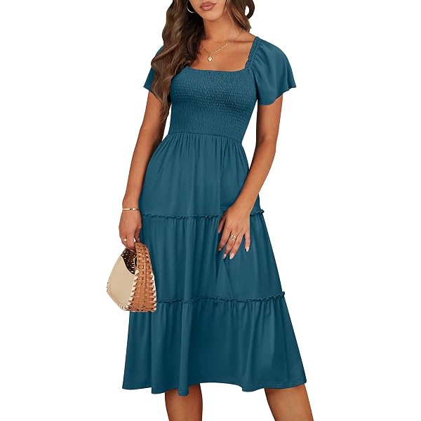 bobi beach gauze dress bobi Los Angeles Beach Gauze Smocked Waist Dress at Amazon Women's Clothing  store