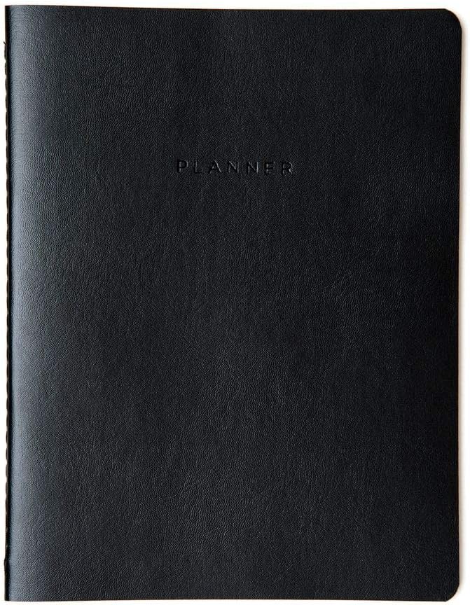 Planner Revista Clássica Mensal Planejamento 19X25 Preto, Cicero, 7198