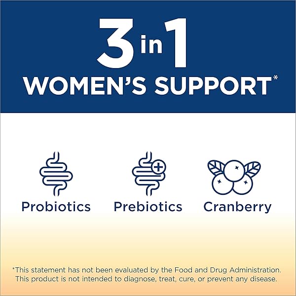 RENEW LIFE WOMEN’S CARE CHERRY PREBIOTIC AND PROBIOTIC GUMMIES, DIGESTIVE, URINARY TRACT AND IMMUNE HEALTH, B. COAGULANS AND B. SUBTILIS, DAIRY, SOY AND GLUTEN-FREE, 2 BILLION CFU 48 COUNT