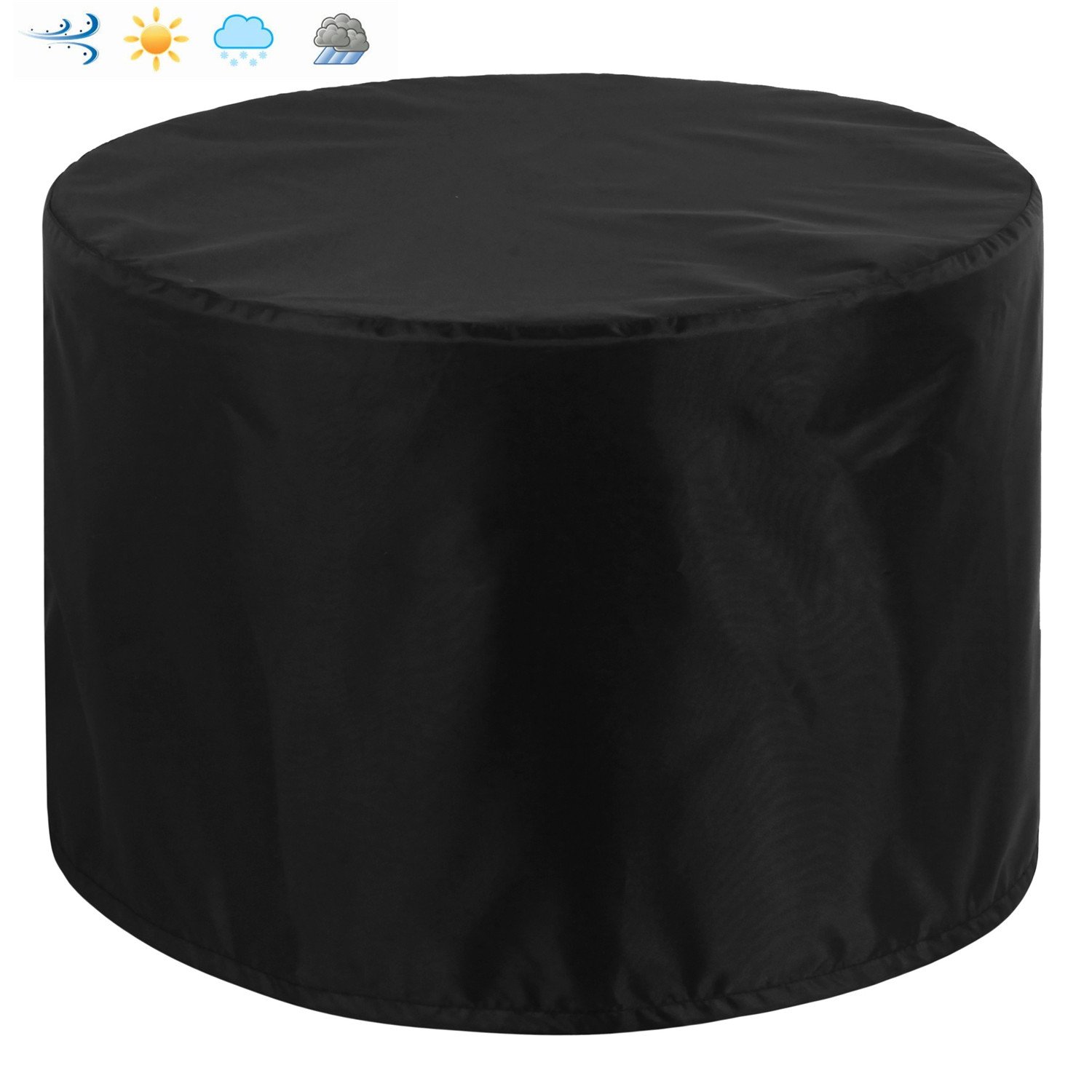 Best round black patio table cover