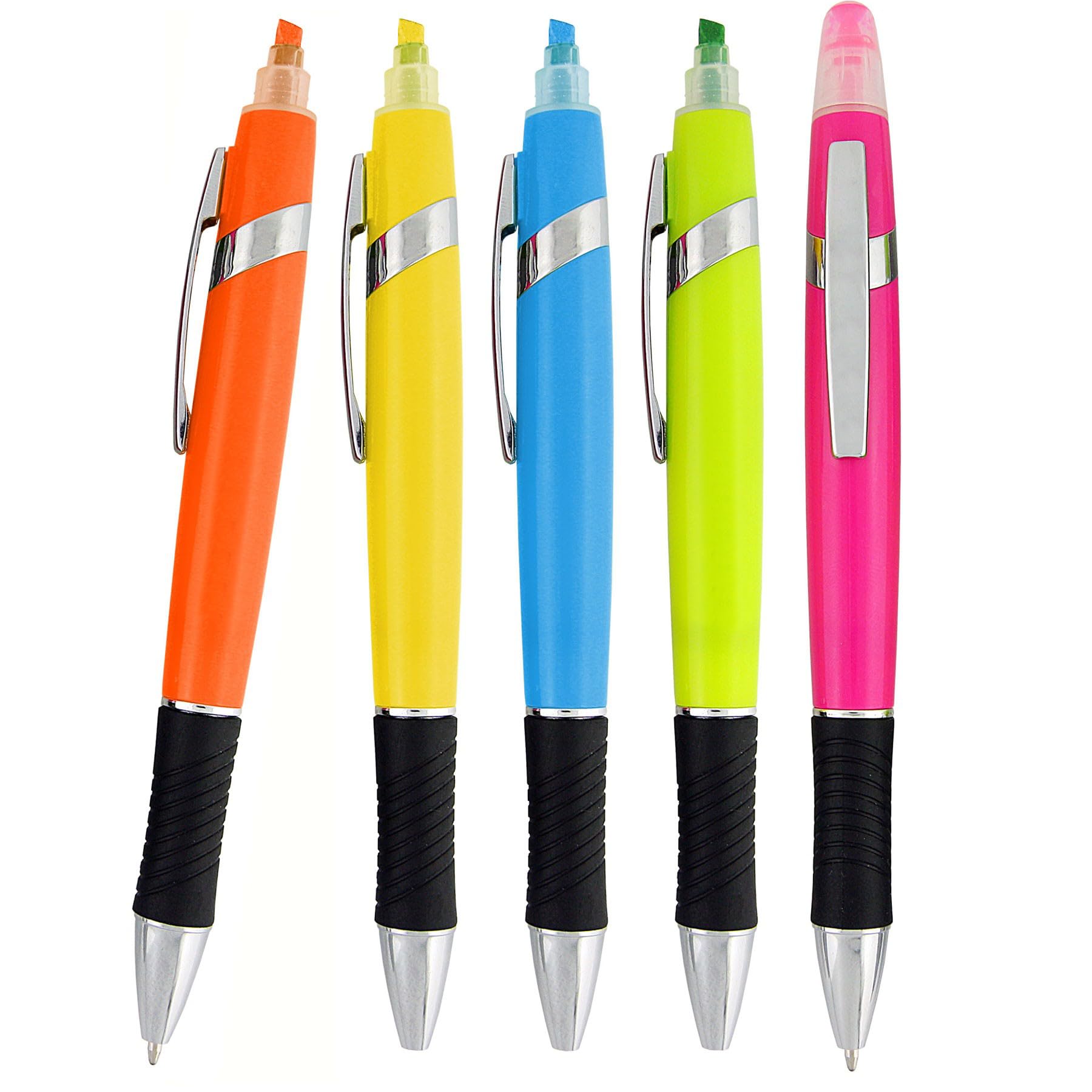 Photo 1 of **READ NOTES**(MISSING ONE PC)
SyPen Highlighter with Ballpoint Pen Combo, Comes in an array of bright colors, 5 pack