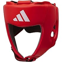 adidas AIBA 赤 グローブ12oz＆ヘッドギアMセット 【公式通販】