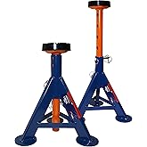 AME INTL 14361 4-Ton Heavy-Duty Flat Top Jack Stands (Pair) – Safety Support for Trucks, SUVs, and Vans