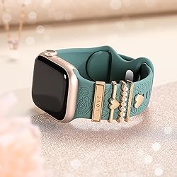 DaQin Flower Engraved Band Compatible with Apple