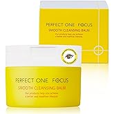 PERFECT ONE FOCUS Smooth Cleansing Balm Makeup Remover – Makeup cleansing balm that melts away makeup and impurities while moisturizing – Gentle Face Wash Balm - Great for Travel, 2.64oz(75g)