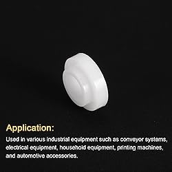 uxcell 10pcs Flanged Sleeve Bearings Plastic