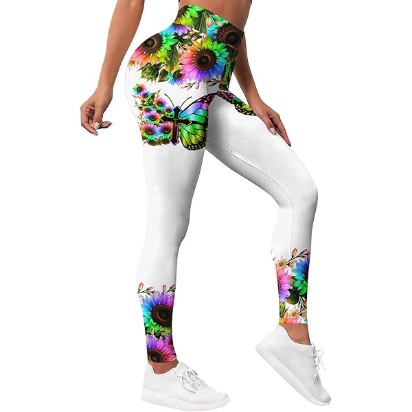 Leggings for Women High Waisted Zip up Metallic Shiny