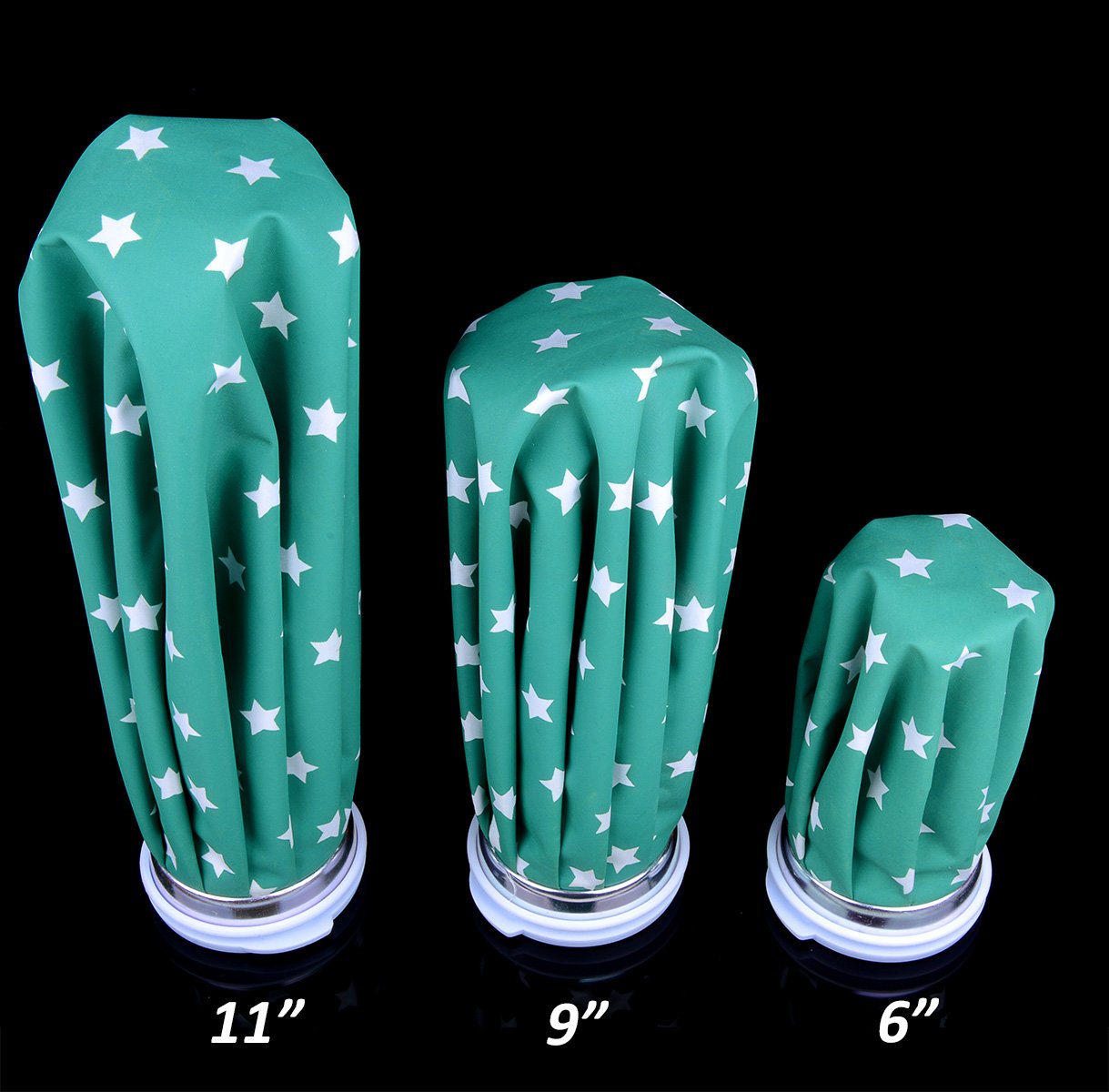 Pack of 3 Ice Bag, Pain Relief Reusable Cold Packs,Swelling Physiotherapy Medical Ice Cap Cooler for Shoulder, Head, Ankle, Back & Knee