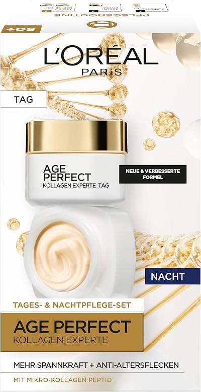 L'Oreal Paris Age Perfect Pro Collagen Expert Day & Night Creams 2x50ml