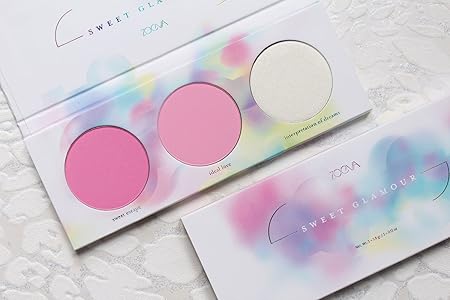 zoeva sweet glamour blush palette