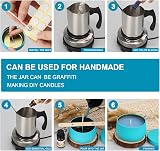 Amorxiao 8 Pcs Scented Candles Gift Set Soy Wax in Iron Tin, Travel Size view 3