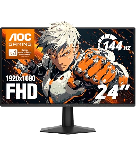 Amazon.com: AOC 24 Inch Curved Gaming Monitor FHD 1080P 180Hz VA