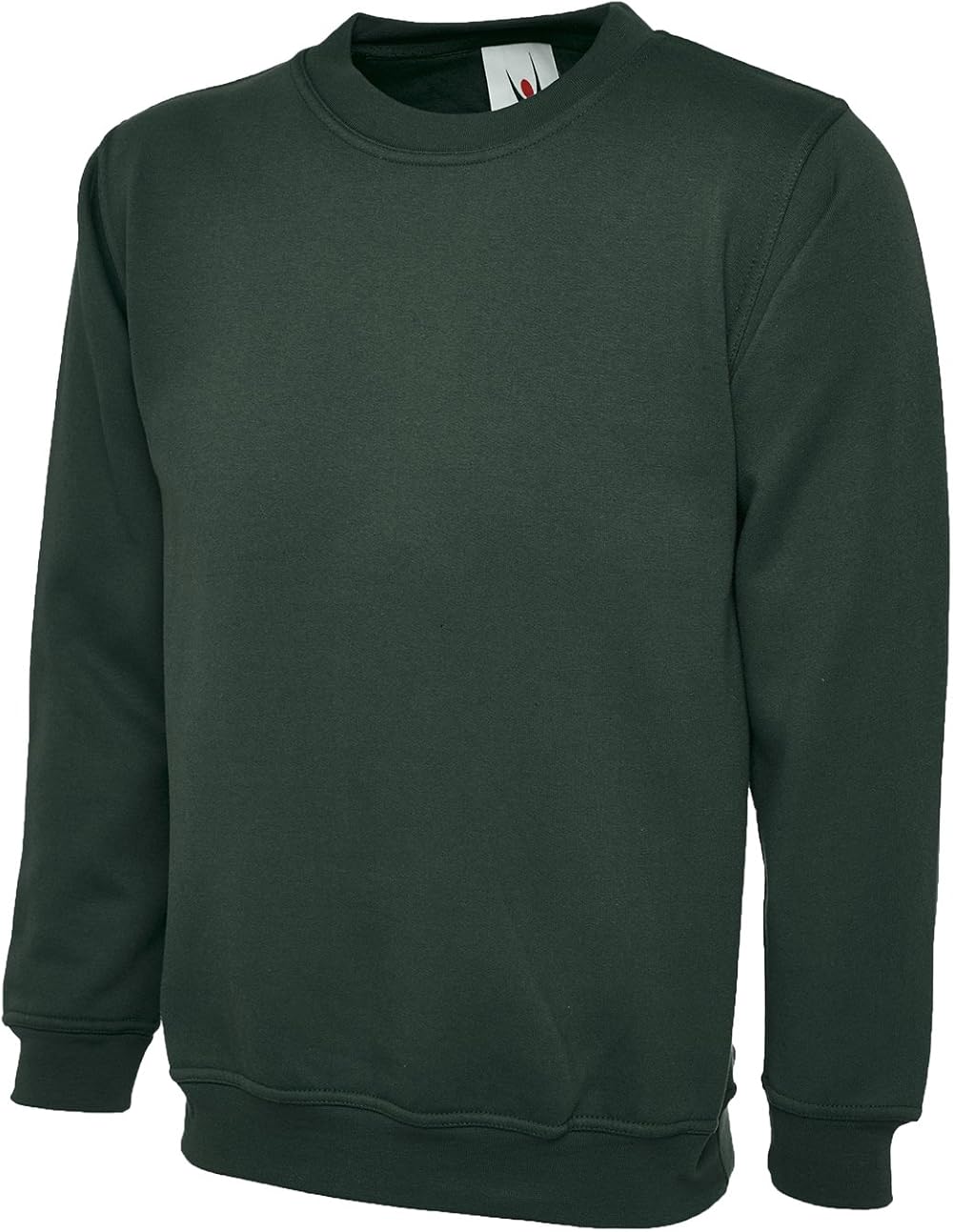 Uneek UC203 Bottle Green Small 300 GSM Classic Sweatshirt 50/50