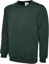 Uneek Clothing Classic Sweatshirt 50/50 Polyester Cotton Reactive Dyed Lycra