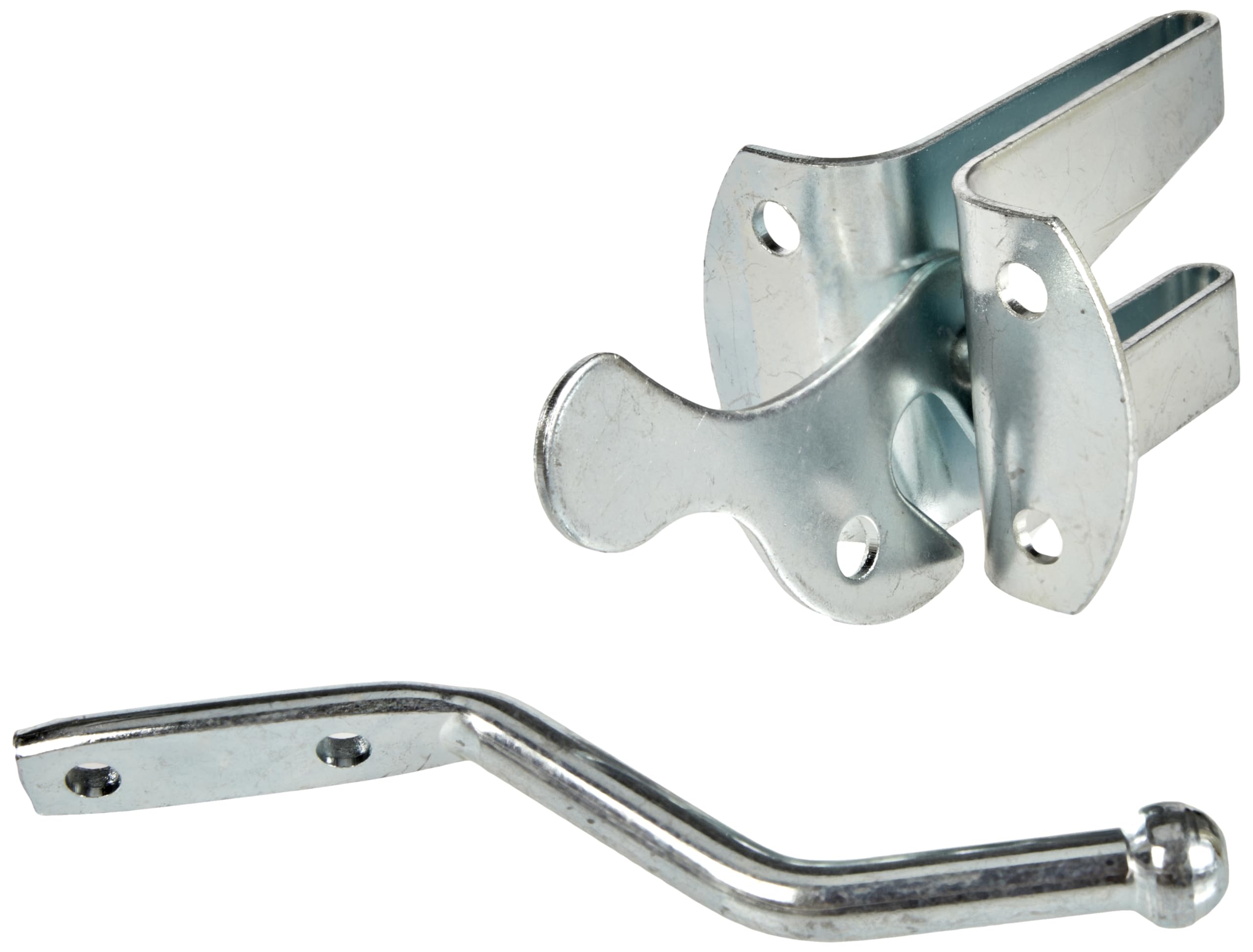 Gah-Alberts 210182 Door Latch Length 50 mm Plate Heigh 45 mm Blue-Galvanised