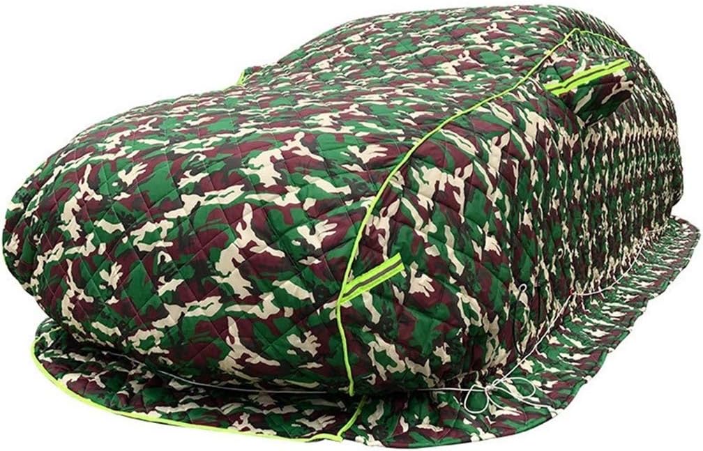 YCAR Car Cover Fit For NISSAN Patrol SUV Protection Cover Snowproof Anti-freezing Dust Proof Outdoor Heavy For All Winter Scratch Resistant Full Exterior Covers (Color : Camouflage, Size : 2016)
