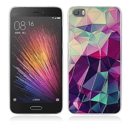 Fubaoda Xiaomi Mi5 Hülle, 3D Erleichterung Fantasie Muster TPU Case Schutzhülle Silikon Case für Xiaomi Mi5
