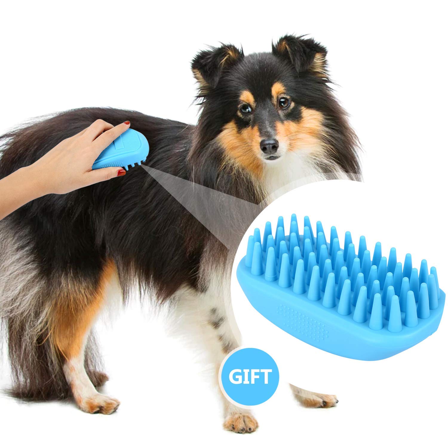 Pecute Dog Pool PVC Outdoor Pool Bathing Tub Portable Pet Playing Pool for Dogs Cats and Kids -3 XS (23.6\