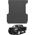 Ecarzo 2024 Upgraded Bed Mat Compatible with 2015-2022 Chevy Chevrolet Colorado/GMC Canyon Accessories 5FT Bed Liner TPE Cargo Mats Heavy Duty Rear Trunk Mat All Weather Protection