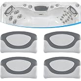 4 Pack 6472-964 Spas Pillow for Sundance 880 Series Hot Tubs 2009-2017 | Spa Headrest Pillow Replace for 6455-484, Hot Tub &amp; Spa Cushion