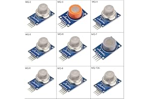 BAITHNA 9 in 1 MQ Sensor Modules Kit Project Super Starter Kits for Gas Detection