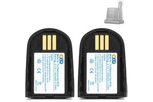 CBQ 2pcs 82742-01 204755-01 Replacement Battery for Plantronics Savi W740 W745 W720 WH500 W440 W445 W02 CS540XD WH500A W440-M W740-M C054A C074,84598-01 86507-01 Wireless Headsets Headphones Repair.